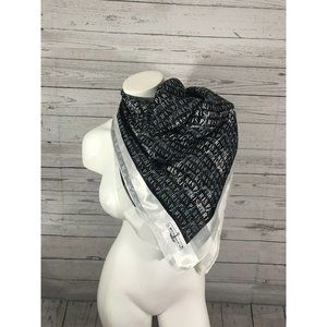 J MICO SANCHO Black/White Paris Theme Polyester Sc